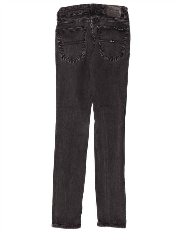 Tommy Hilfiger Dame Scanton Slim Jeans W28 L32 Grå Bomuld