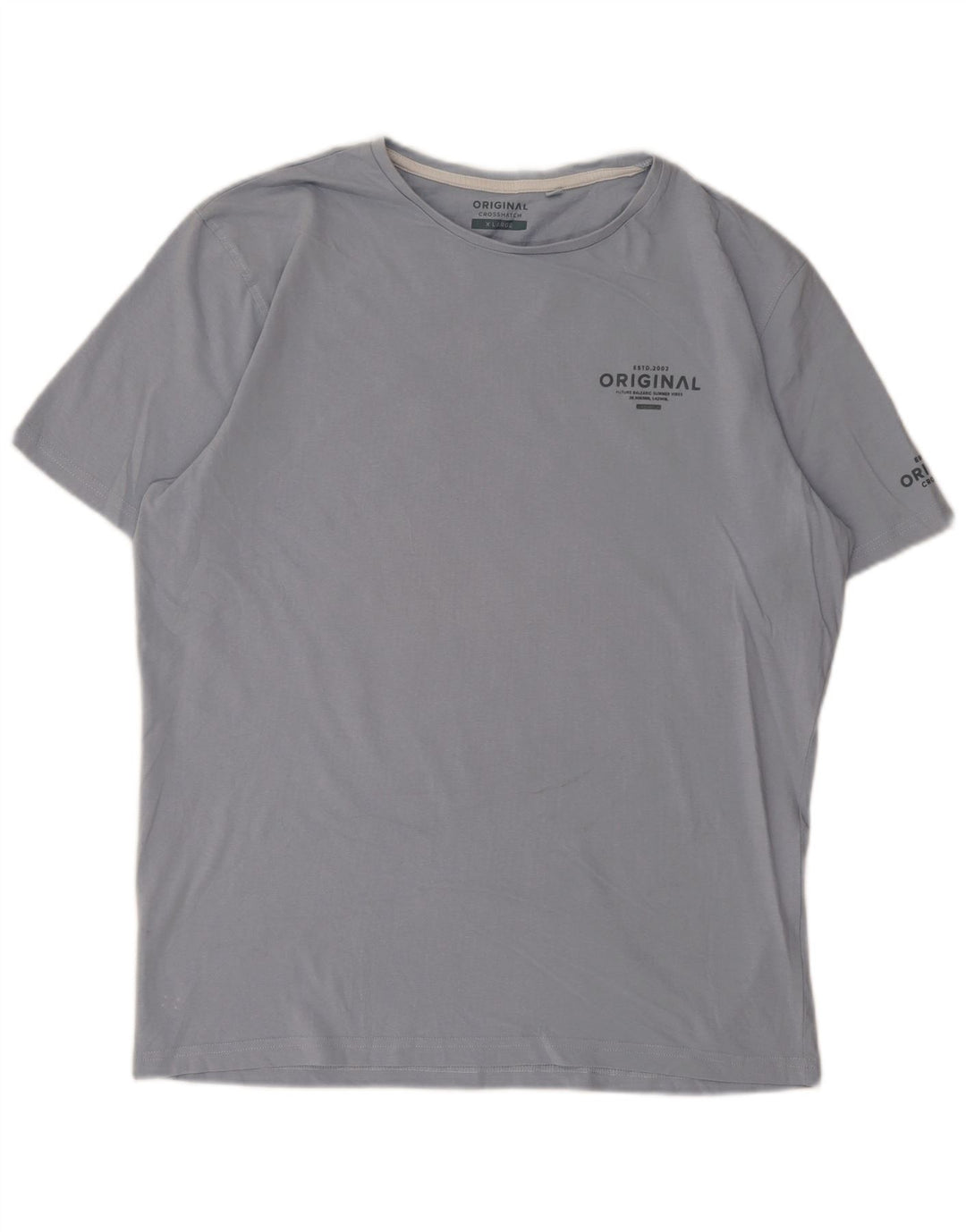 Jack & Jones Herre grafisk T-shirt Top XL Blå