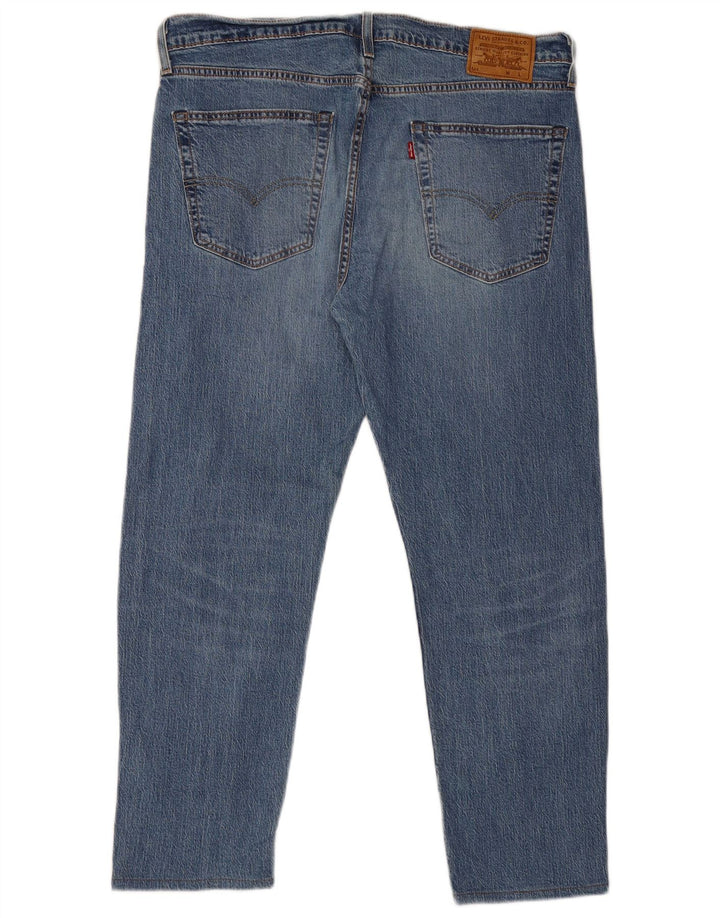 Levi's Slim Jeans til mænd W36 L28 blå bomuld