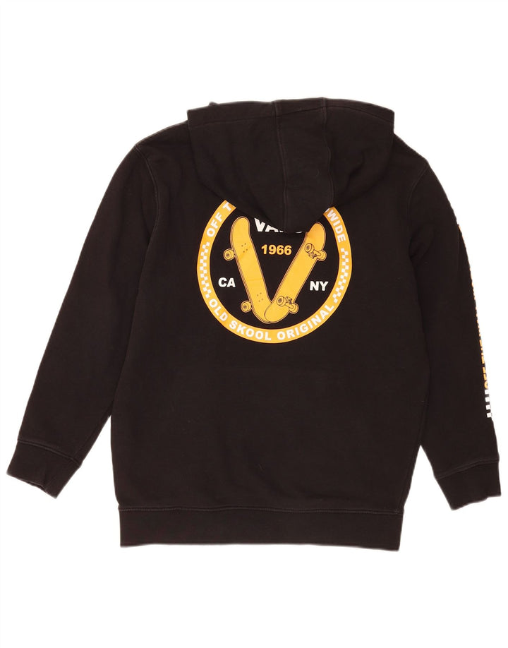 Vans Dame Grafisk Sweatshirt Jumper UK 18 XL Sort Bomuld