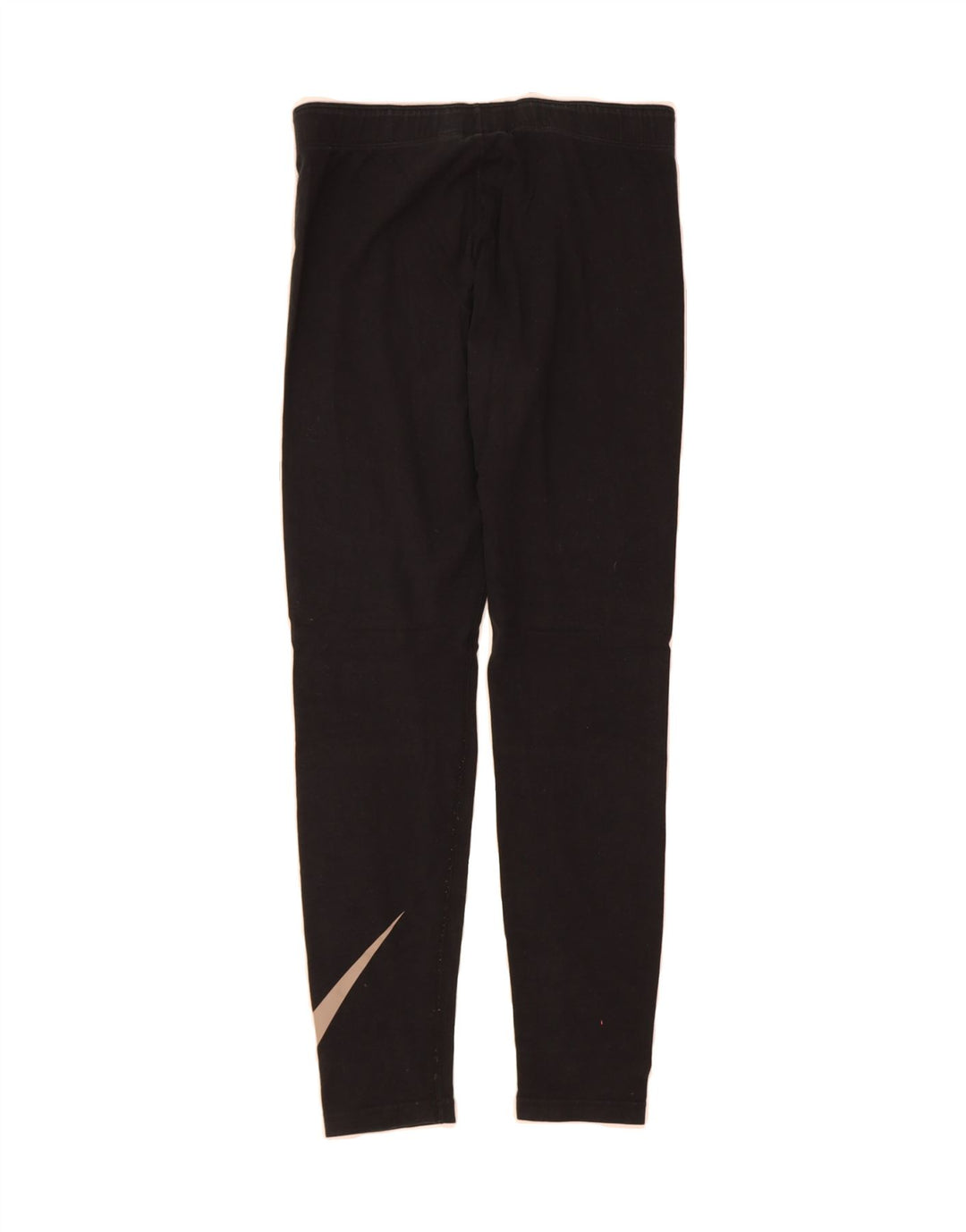 NIKE Womens Graphic Leggings UK 12 Medium Black Vintage Nike and Second-Hand Nike from Messina Hembry 