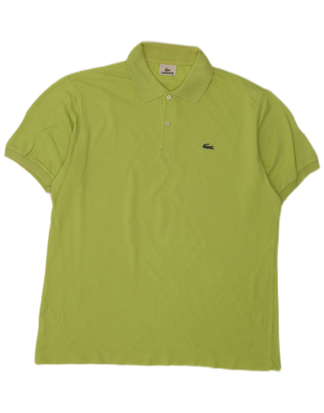 Lacoste herre poloskjorte str. 5 Large grøn bomuld