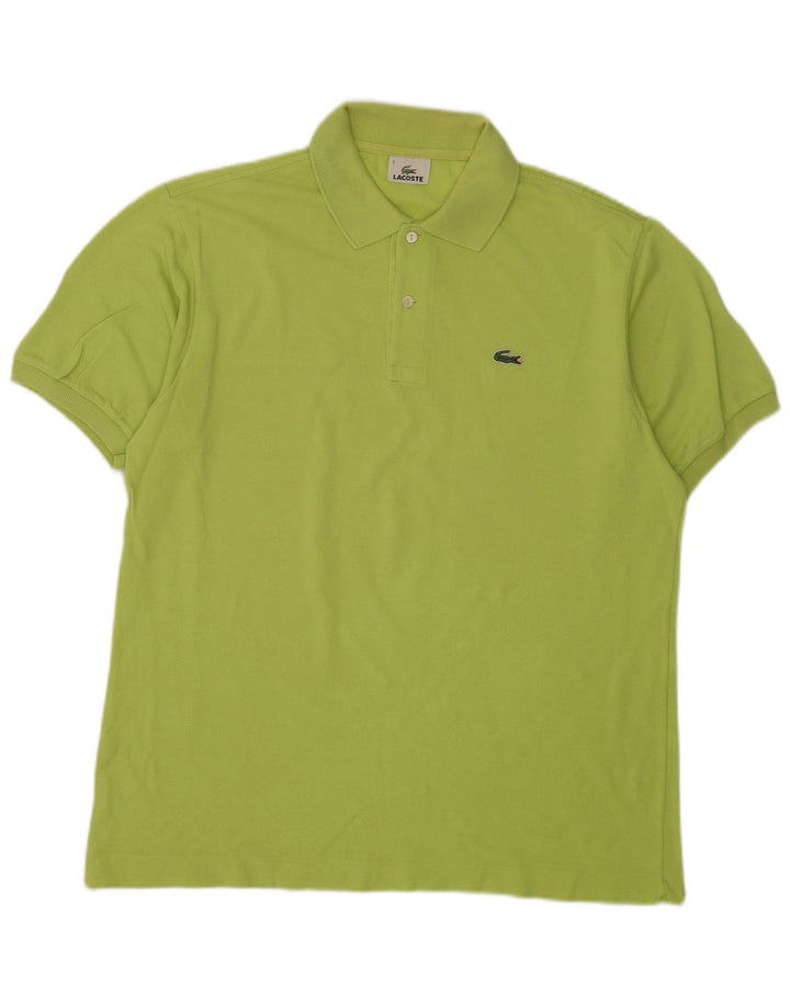 Lacoste herre poloskjorte str. 5 Large grøn bomuld