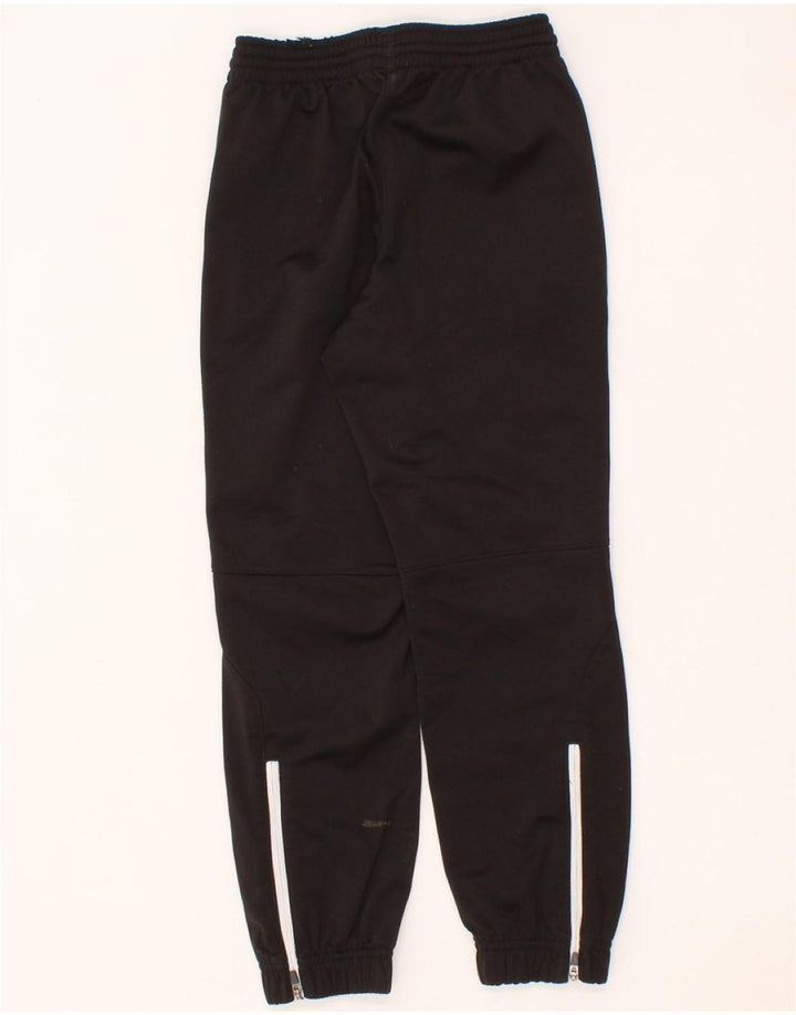PUMA Boys Graphic Tracksuit Trousers Joggers 7-8 Years  Black Polyester Vintage Puma and Second-Hand Puma from Messina Hembry 