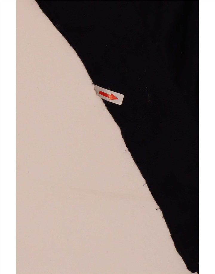 Zara Dame Maxi Langærmet Jumper Kjole UK 14 Medium Navy Blue Polyester