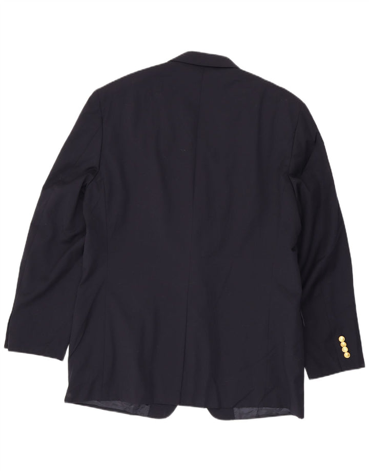 Ralph Lauren Herre 2-knaps blazerjakke UK 44 XL Marineblå Uld