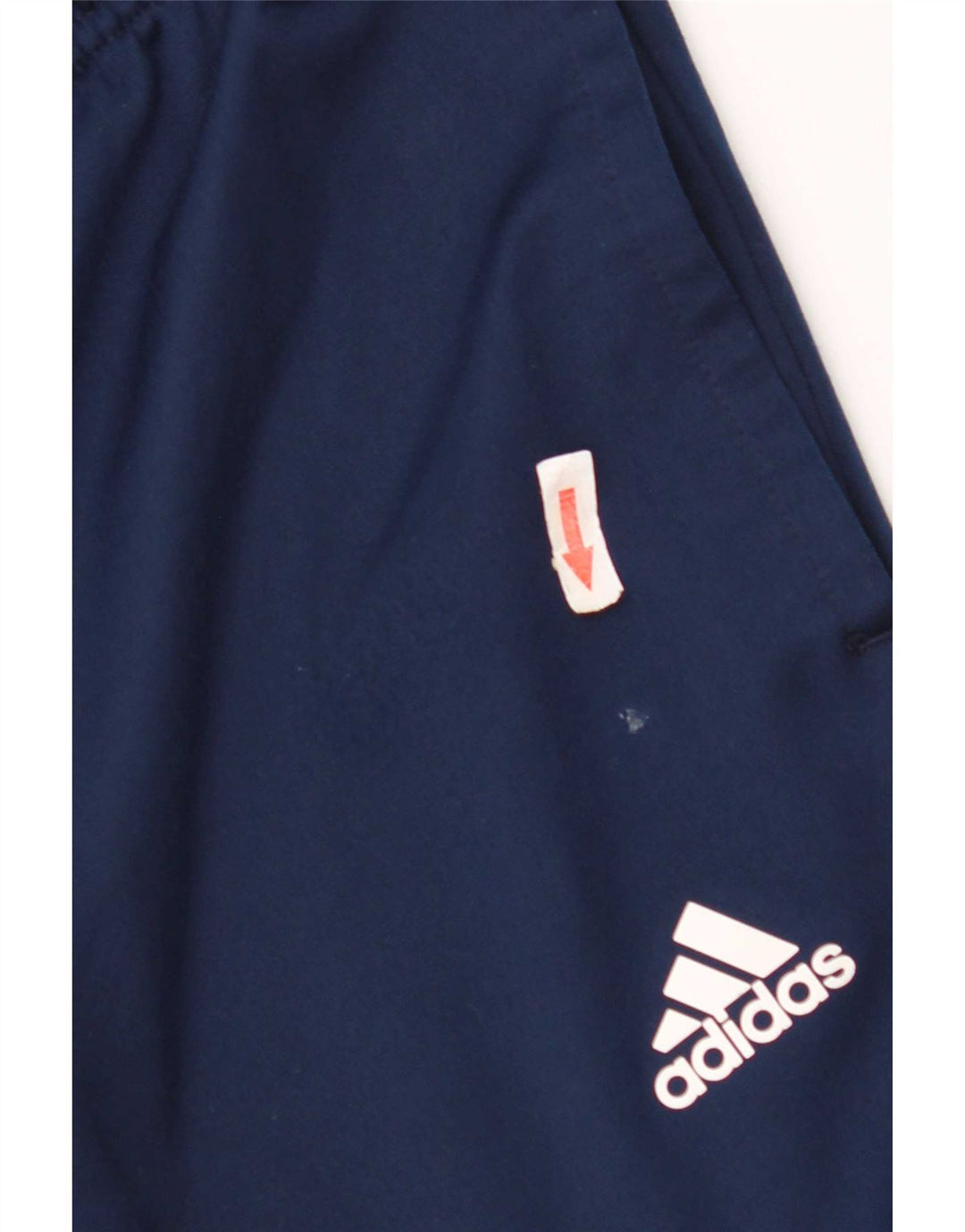 Adidas Træningsdragtsbukser til mænd UK 44/46 Large Navy Blue Polyester