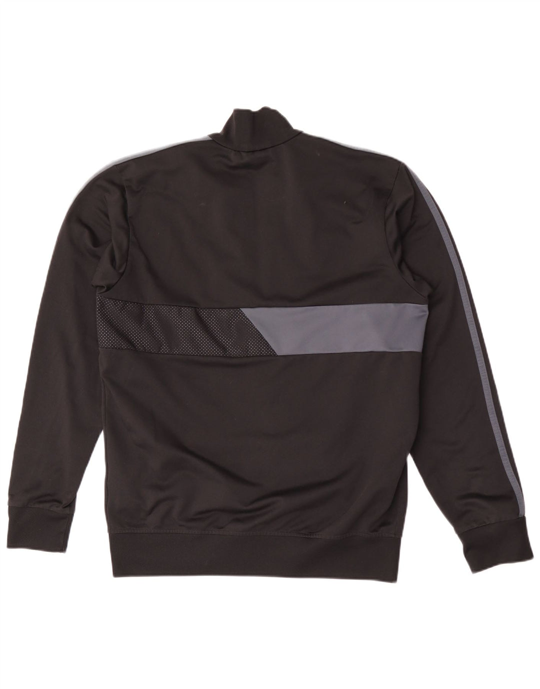 Adidas Træningsdragt til mænd Topjakke UK 40/42 Medium Sort Colourblock