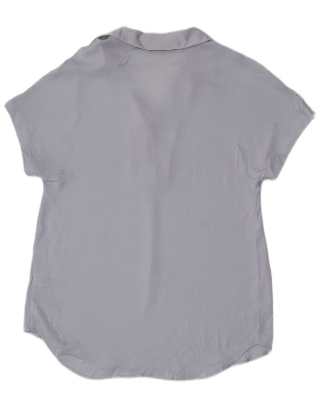 Marks & Spencer Dame Tunika Top UK 8 Small Blue Polyester