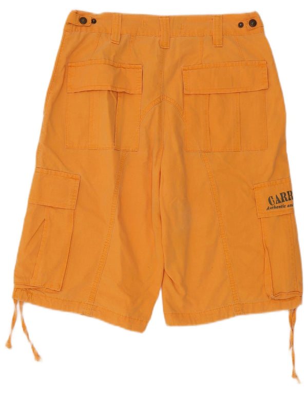 Carrera Herre Cargo Shorts W29 Small Orange Bomuld