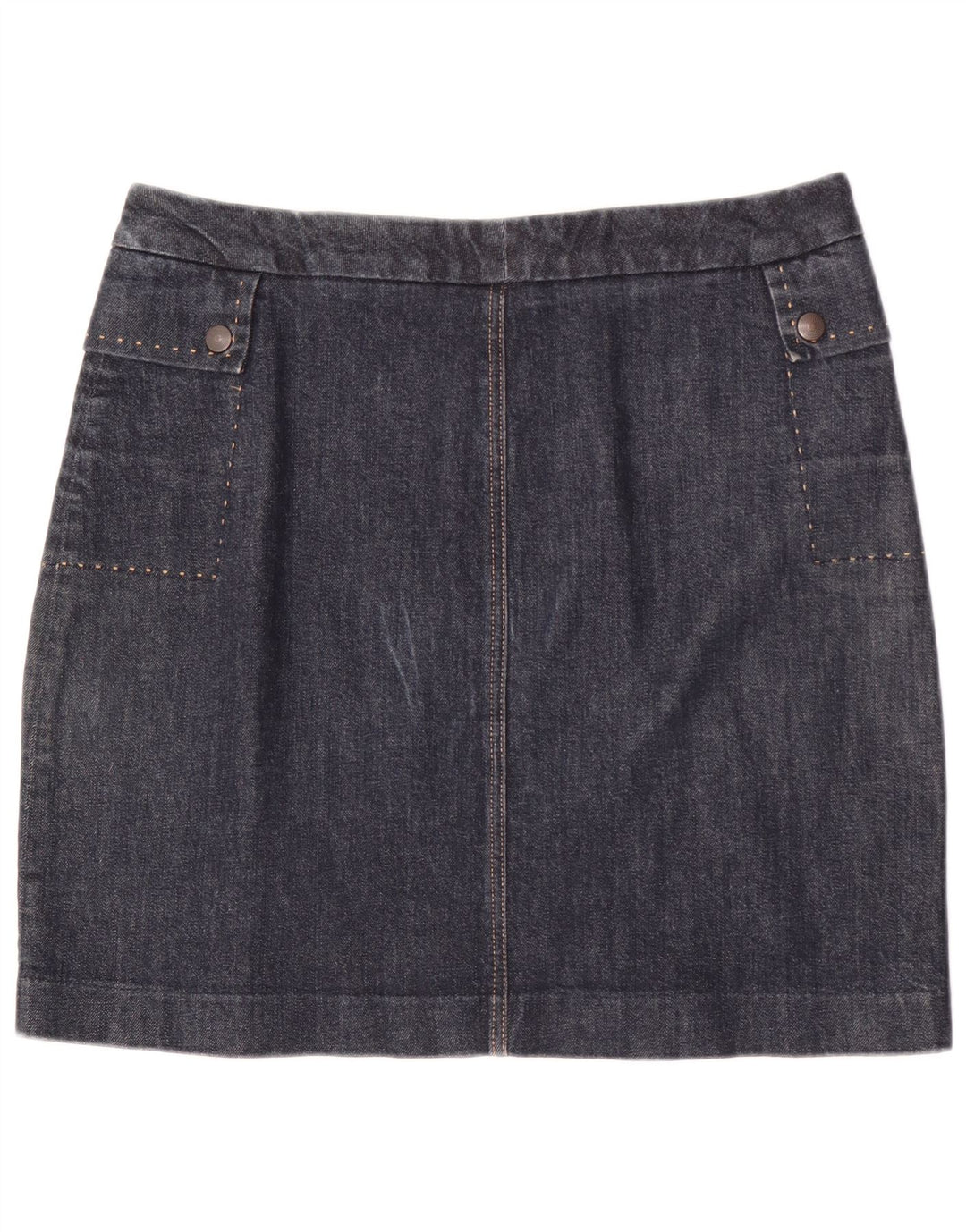 Tommy Hilfiger Dame Mini Denim Nederdel W34 Stor Blå