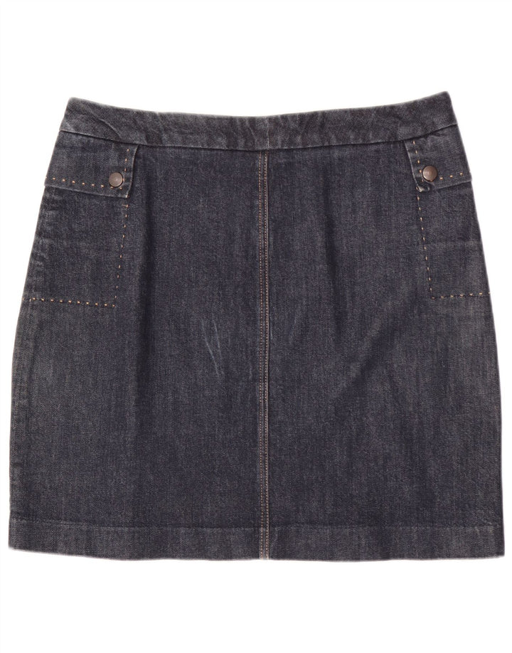 Tommy Hilfiger Dame Mini Denim Nederdel W34 Stor Blå