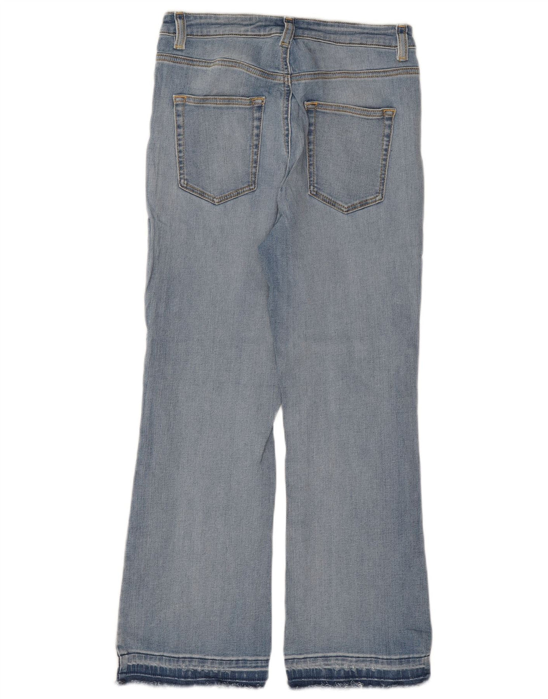 BENETTON Girls Bootcut Jeans 13-14 Years W28 L25 Blue