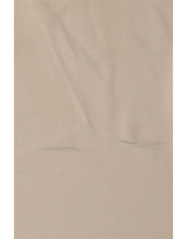 Lacoste ærmeløs poloshirt til kvinder størrelse 46 XL Hvid
