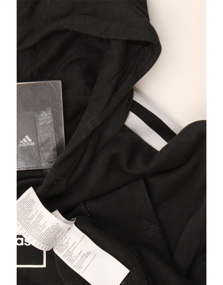 Adidas Herre hættetrøje Jumper Medium Sort Bomuld