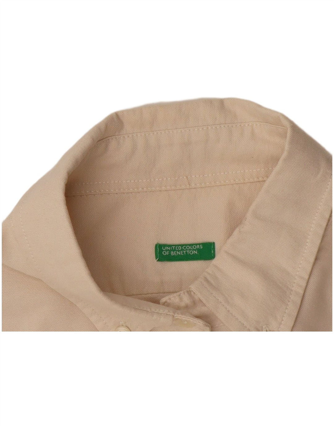 Benetton Dameskjorte UK 12 Medium White