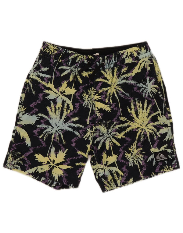 Quiksilver drenge grafiske svømmeshorts 9-10 år medium sort polyester