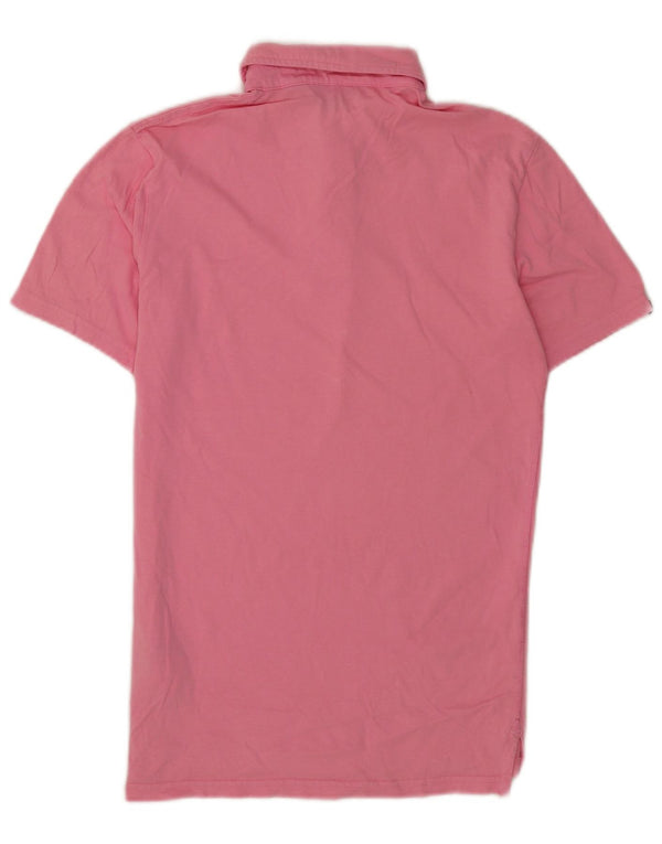 Superdry Polo Shirt til mænd Lille Pink Bomuld
