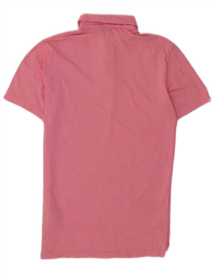 Superdry Polo Shirt til mænd Lille Pink Bomuld