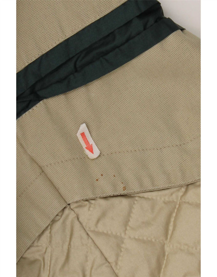 Vintage Bomberjakke til mænd UK 42 XL Beige Colourblock