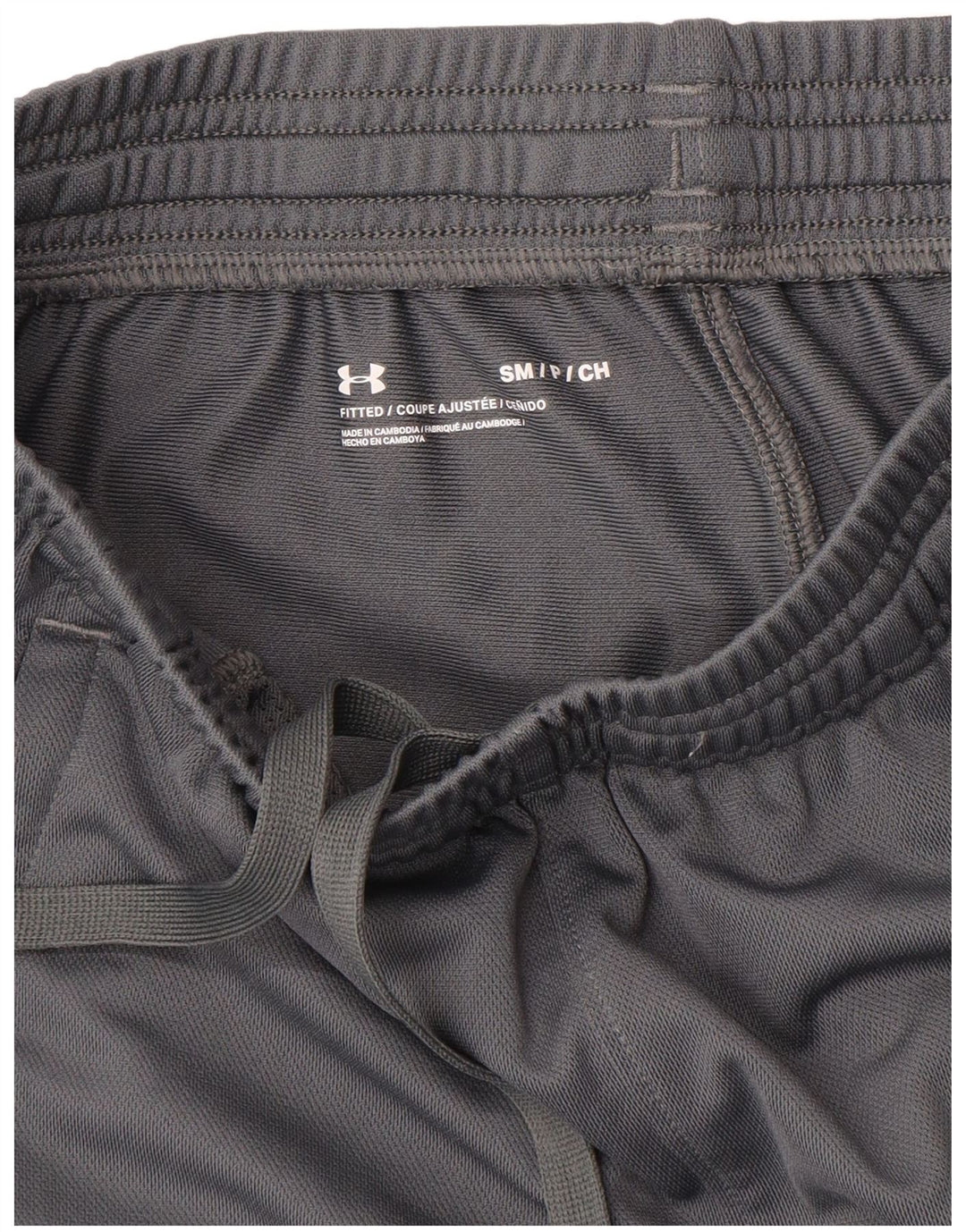 Under Armour Herre-fitted træningsdragt bukser, små grå