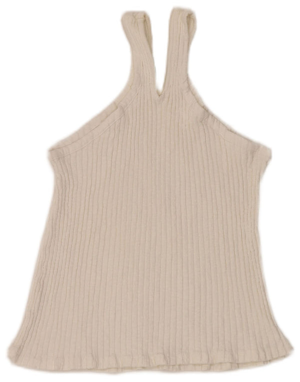 Benetton Dame Cami Top UK 6 XS Hvid