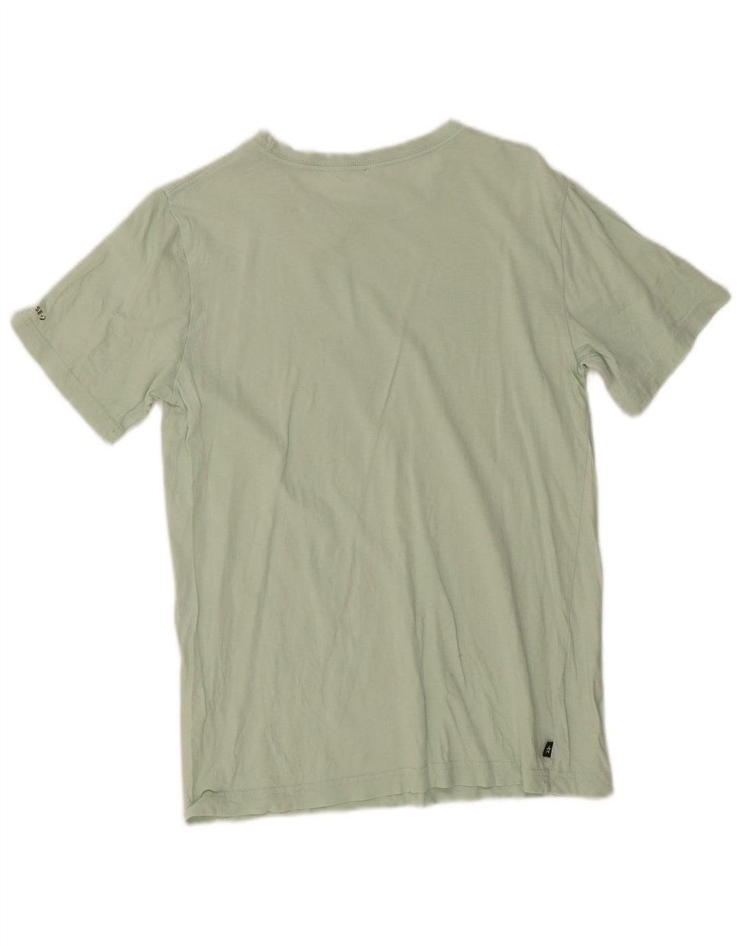 Converse Graphic T-Shirt Top UK 10 Small Green