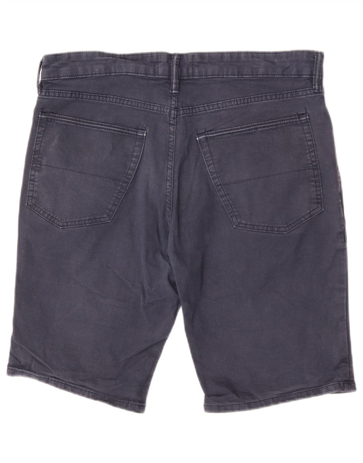 Marks & Spencer Herre Casual Shorts W34 Large Navy Blue Bomuld