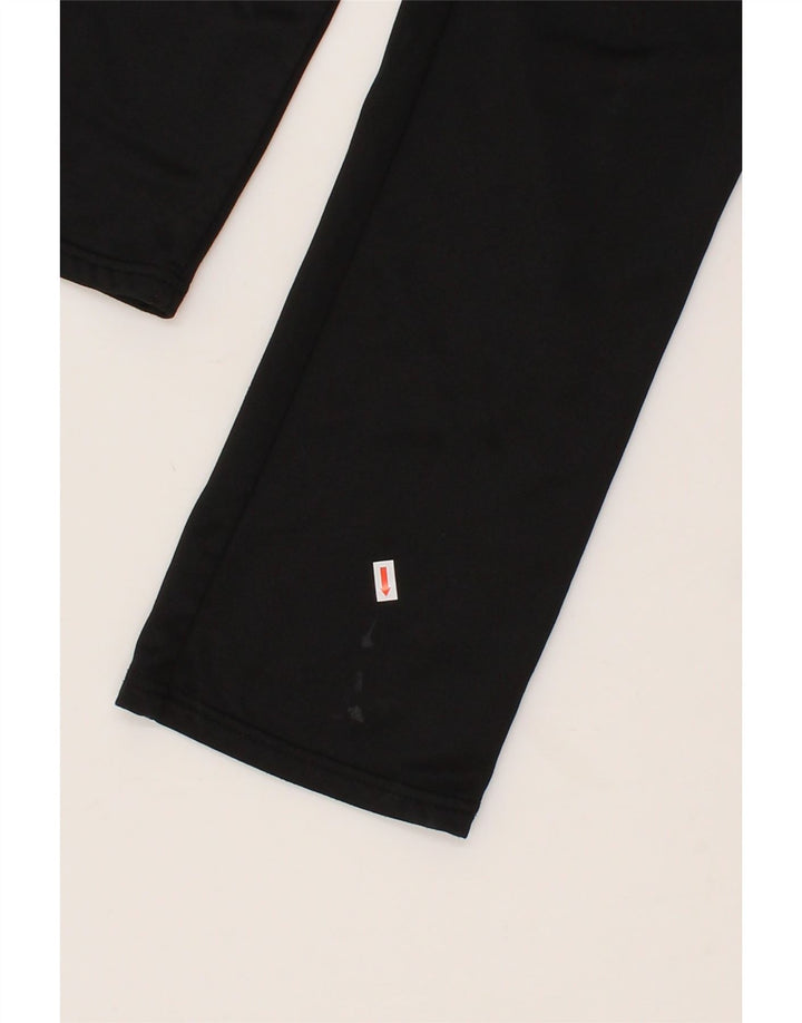 KAPPA Womens Tracksuit Trousers UK 14 Large Black Polyester Vintage Kappa and Second-Hand Kappa from Messina Hembry 