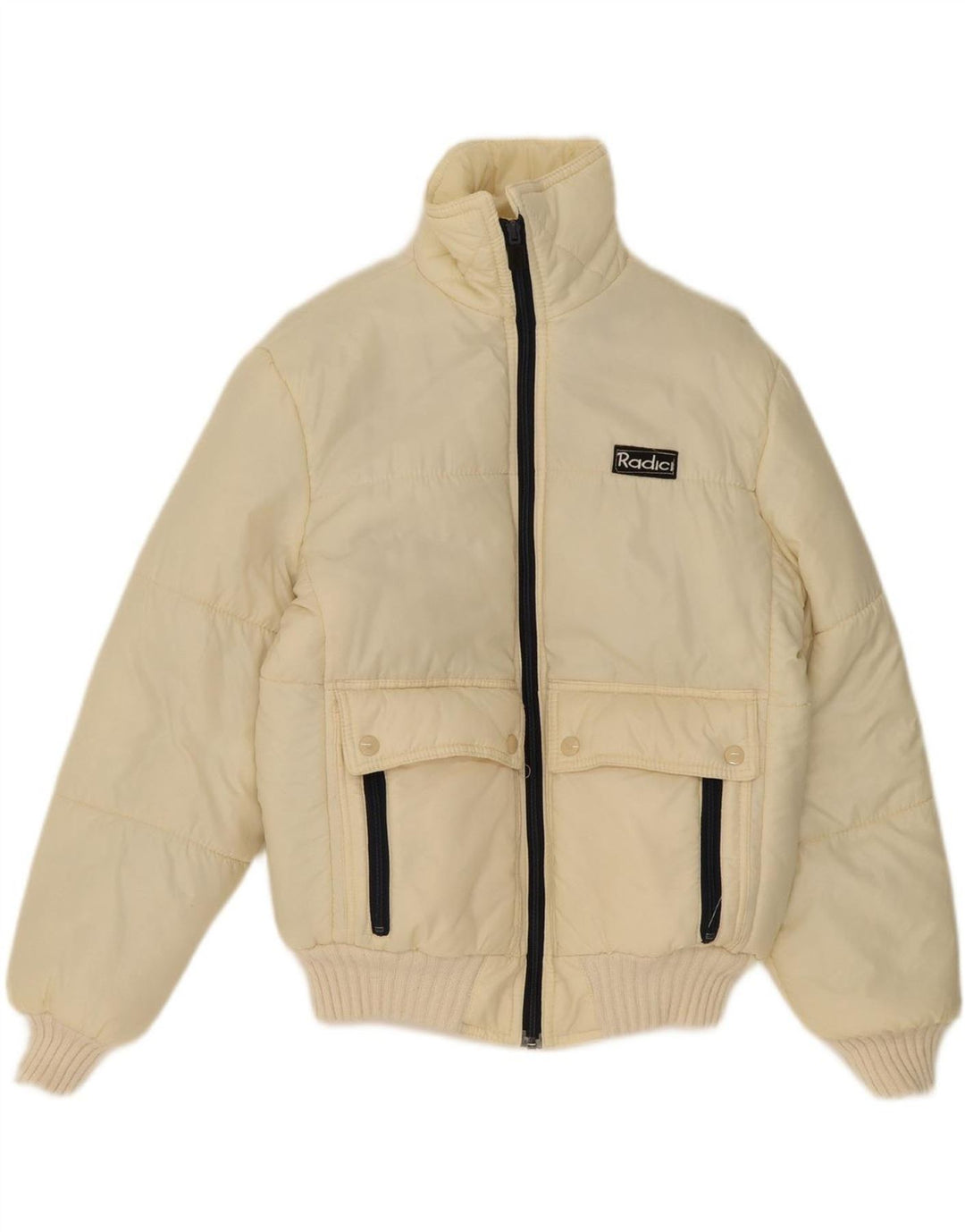 RADICI Womens Padded Jacket EU 44 XL Beige Polyamide