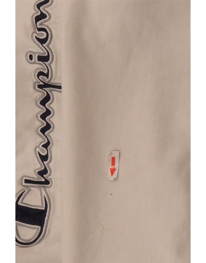 Champion Herre Grafisk T-Shirt Top XL Hvid