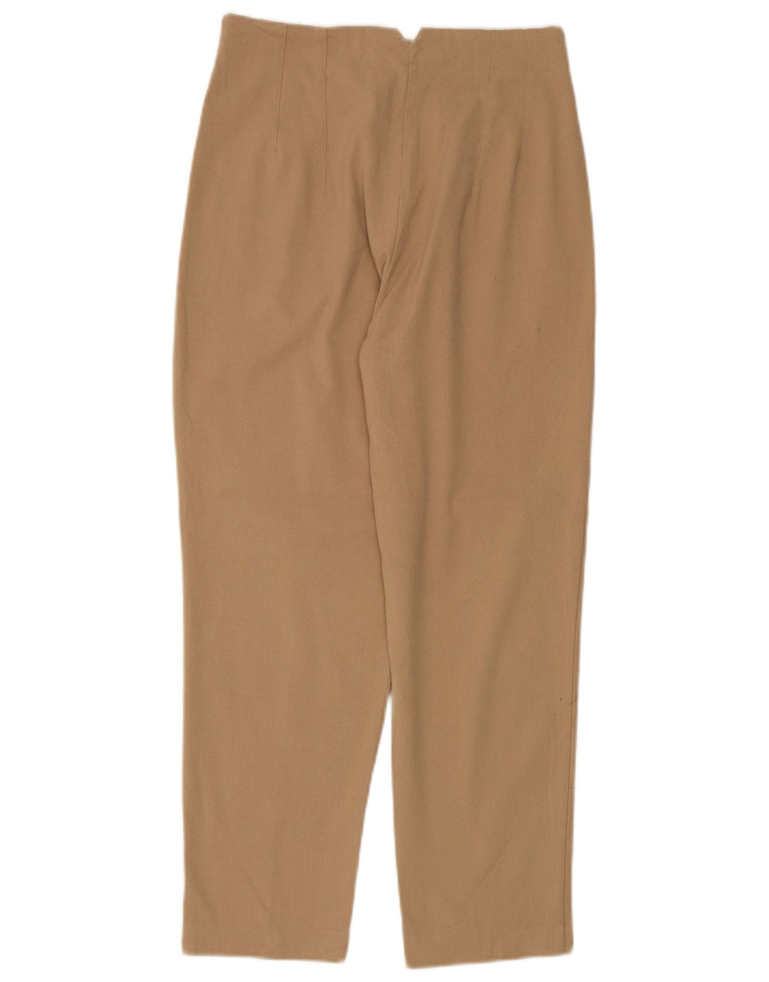Zara kvinders tilspidsede jakkesætsbukser Medium W28 L26 Beige