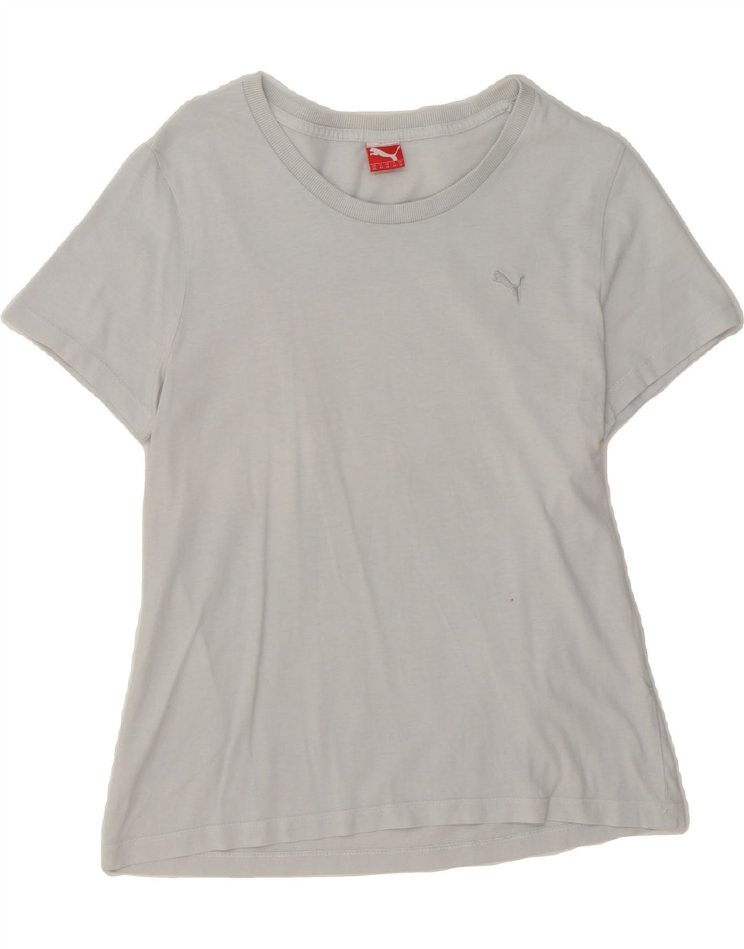 PUMA Womens T-Shirt Top UK 16 Large Blue Vintage Puma and Second-Hand Puma from Messina Hembry 