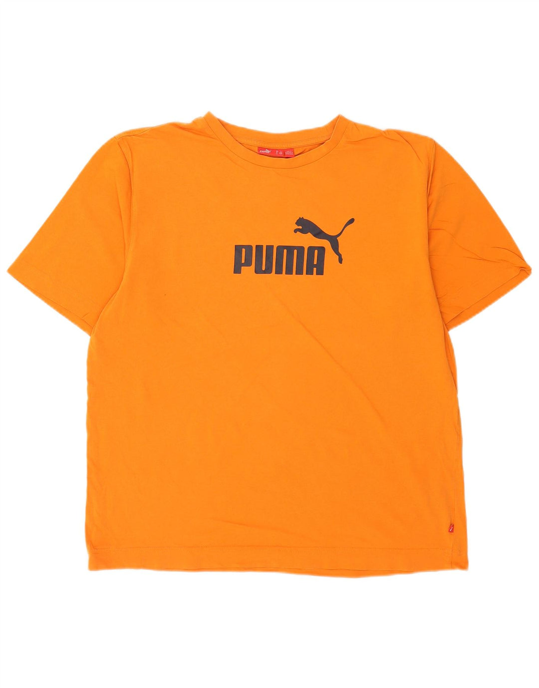 Puma Herre Grafisk T-Shirt Top Stor Orange