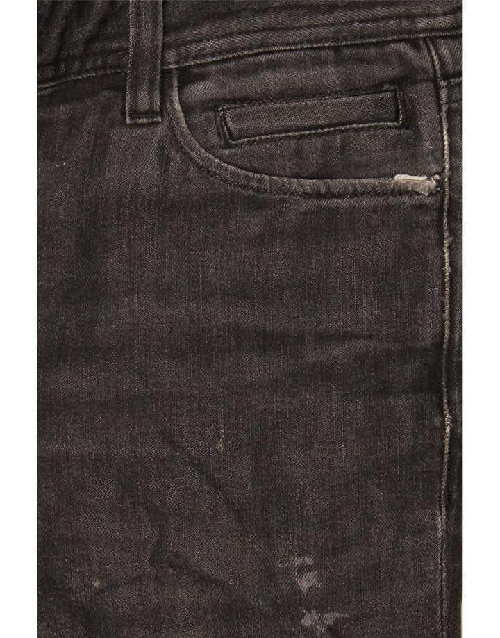 Dolce & Gabbana Dame Slim Jeans W31 L31 Sort Bomuld