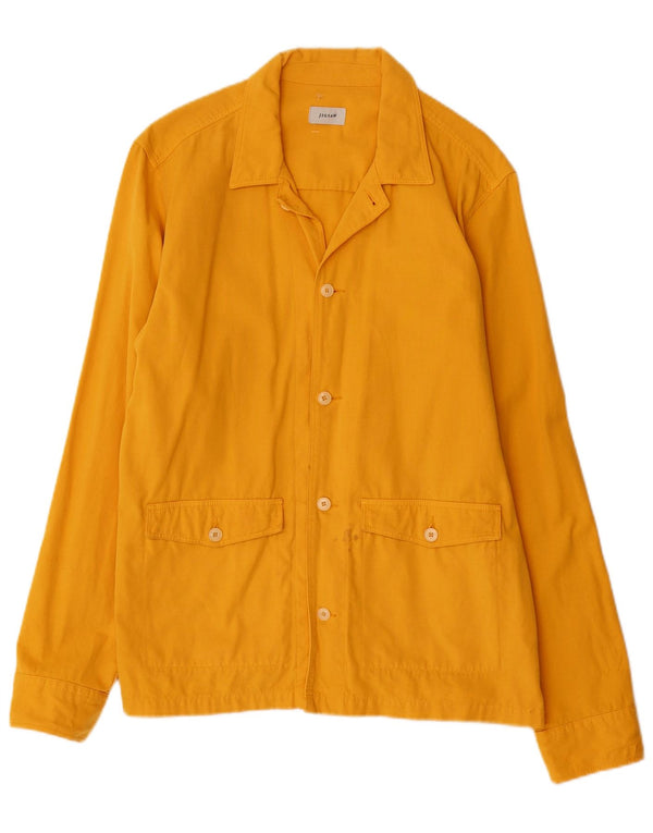 JIGSAW Herre Overshirt Shirt Medium Yellow