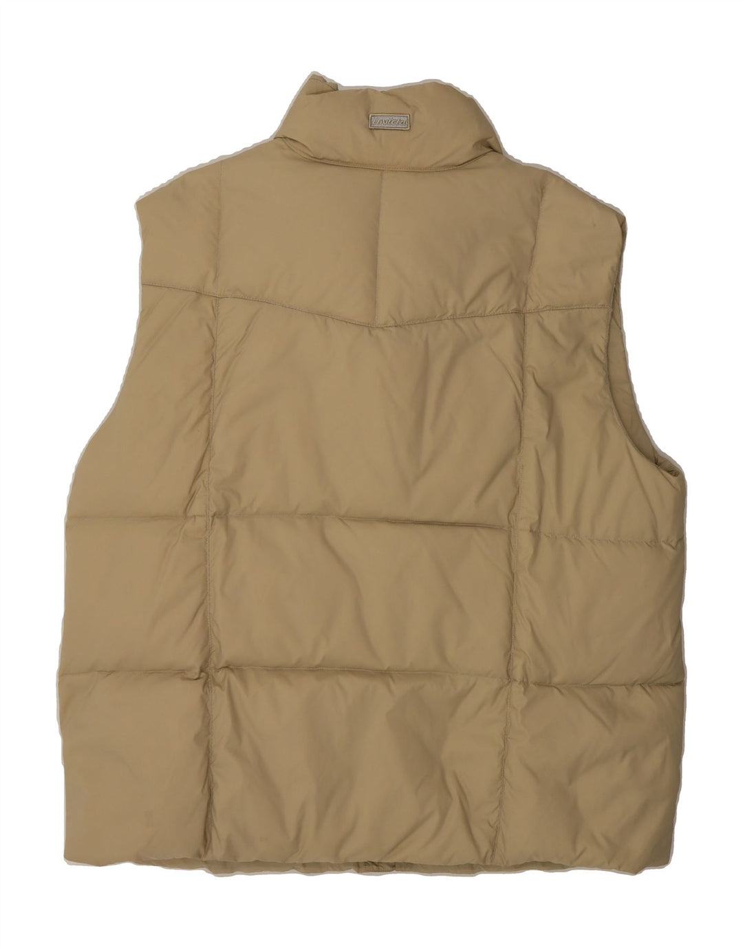 INVICTA Mens Padded Gilet UK 42 XL Beige Polyester Vintage Invicta and Second-Hand Invicta from Messina Hembry 