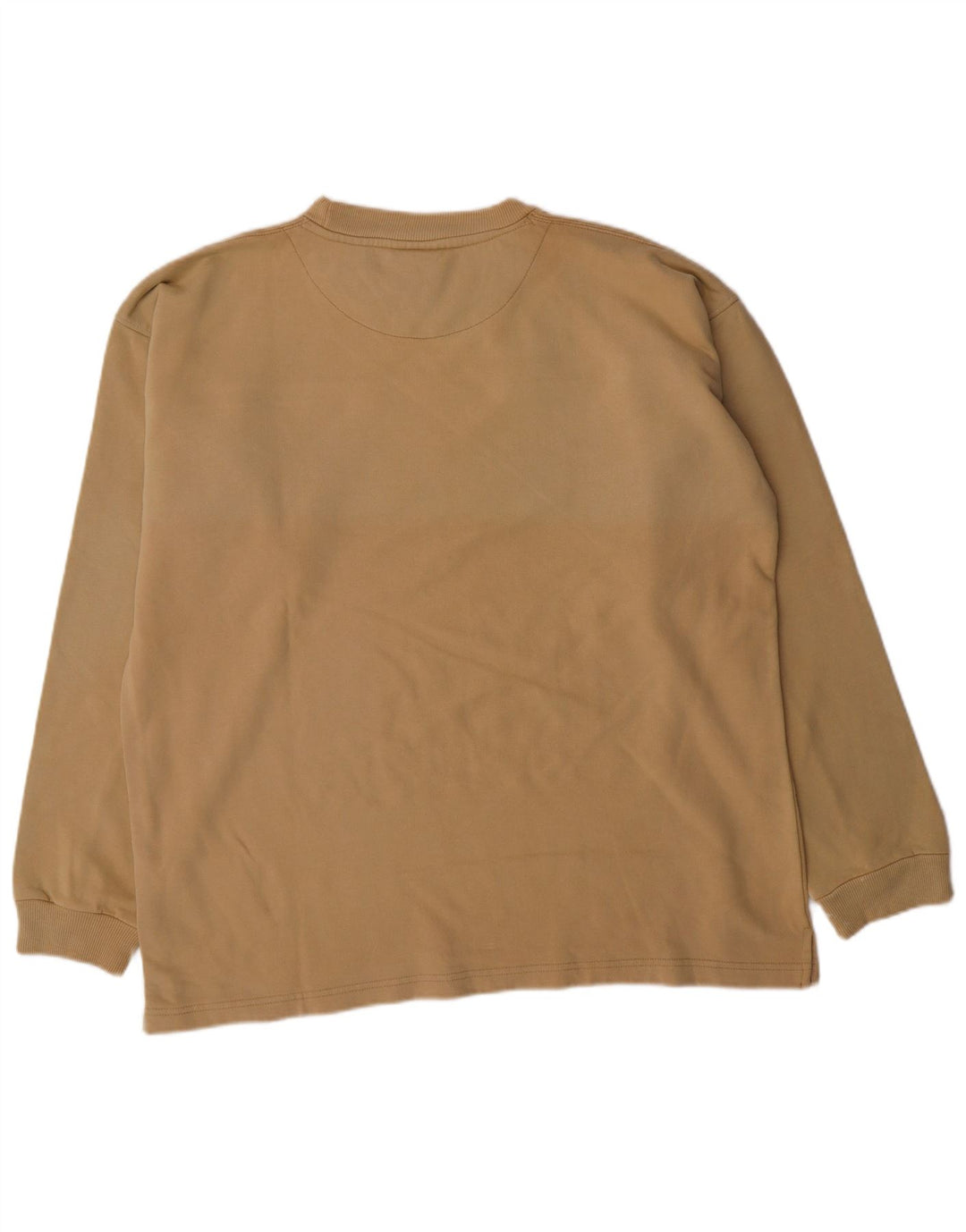 IGUANA Grafisk sweatshirt til mænd XL Beige bomuld