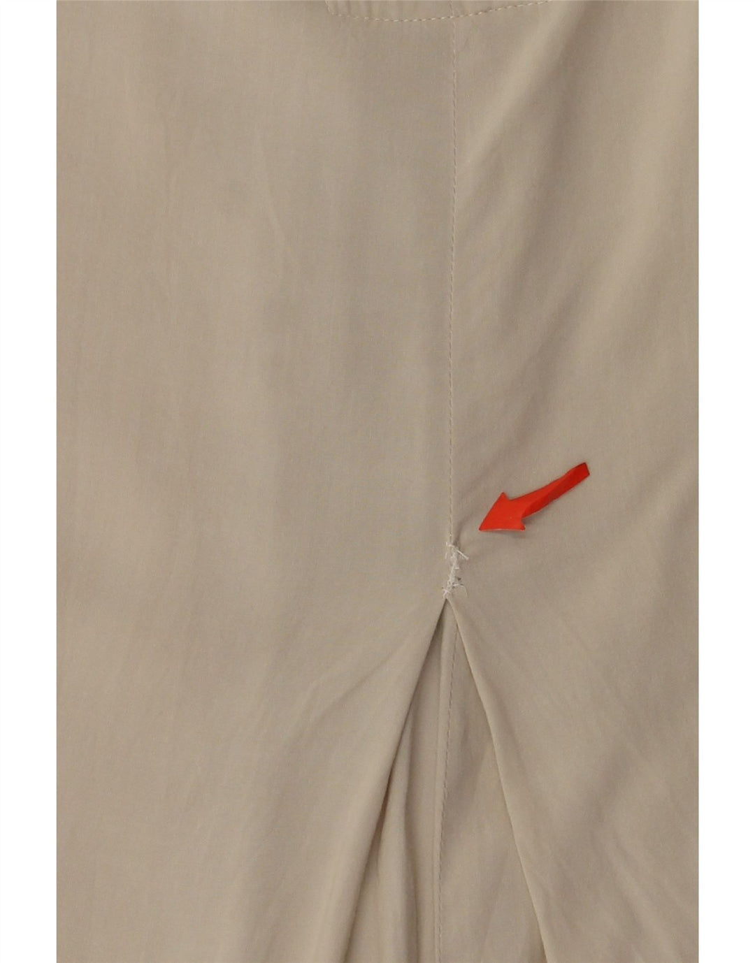 Armani Jeans Dame ærmeløs bluse Top UK 14 Stor Beige Viscose