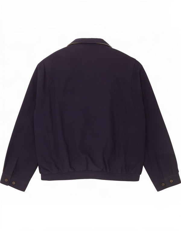 Polo Ralph Lauren Herre Bomber Jacket UK 40 Large Navy Blue Polyester