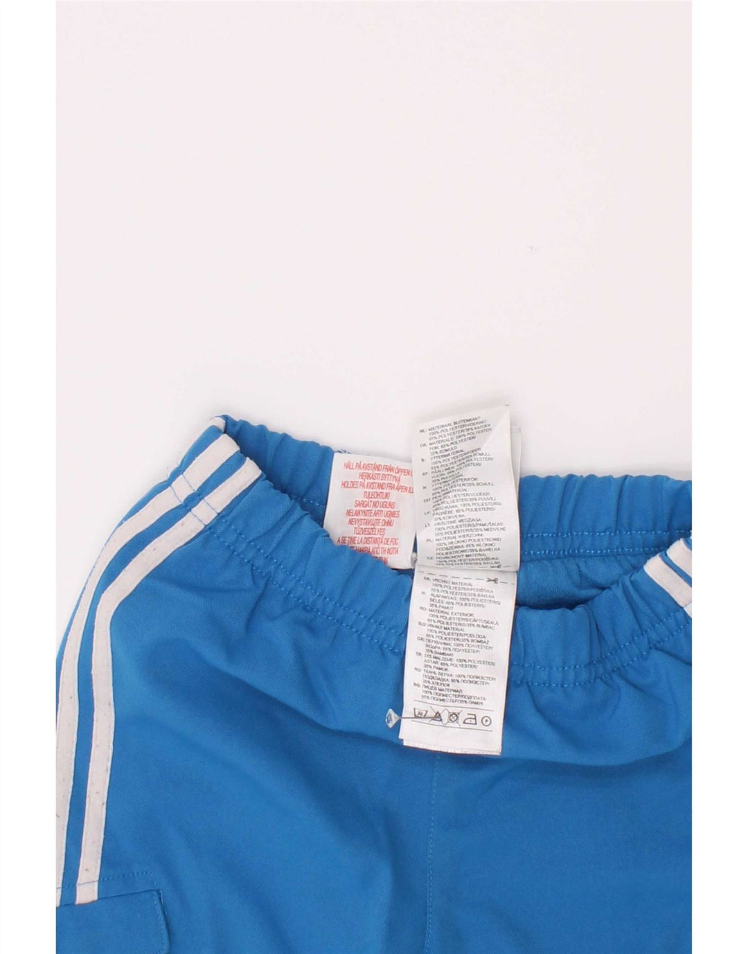 Adidas Baby Boys Cargo træningsdragt bukser 6-9 måneder blå polyester