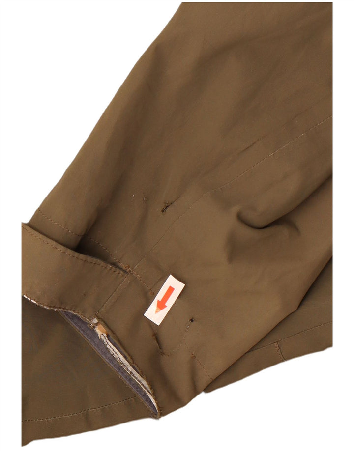 The North Face Regnjakke med hætte til mænd UK 38 Medium Khaki Polyester