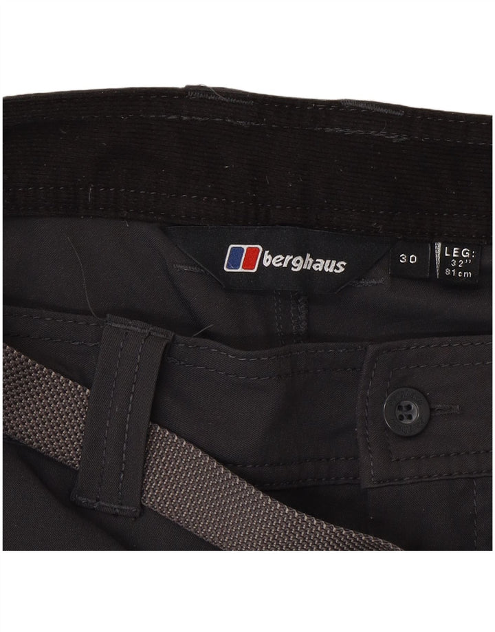 Berghaus Straight Cargo bukser til mænd W30 L32 Grå polyester