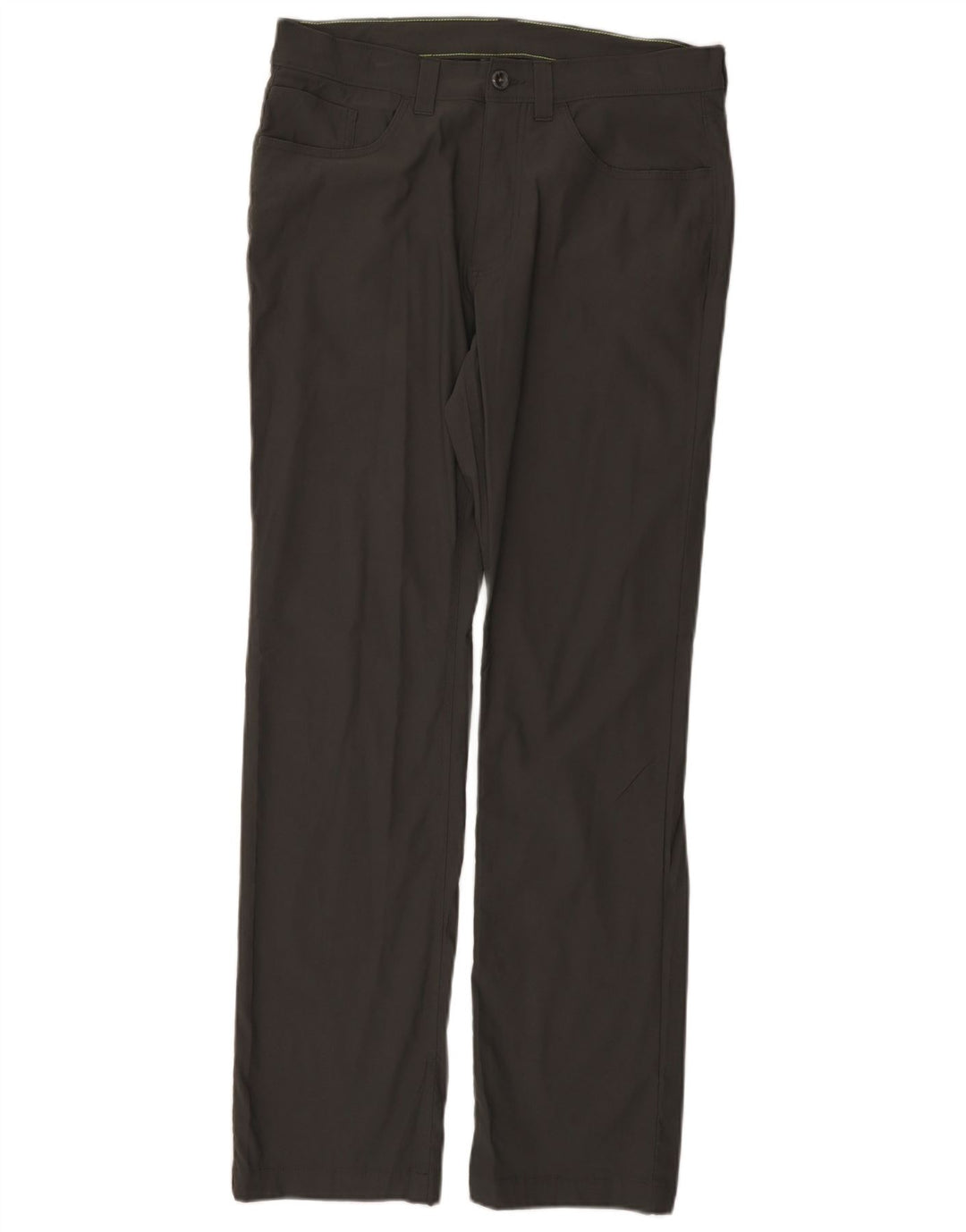 Eddie Bauer Straight Casual Bukser til mænd W33 L32 Grå Nylon
