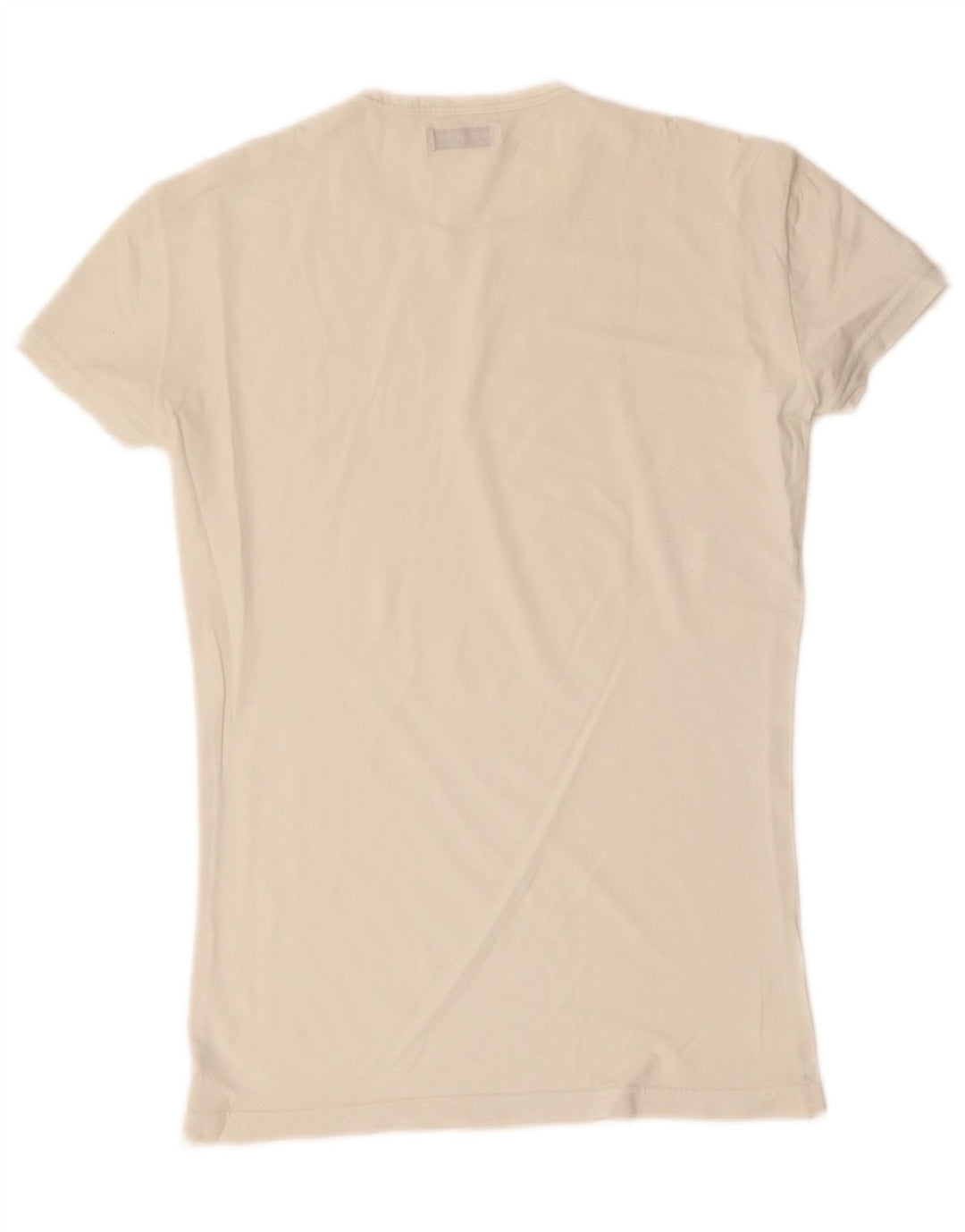 EMPORIO ARMANI Dame T-Shirt Top UK 10 Small White
