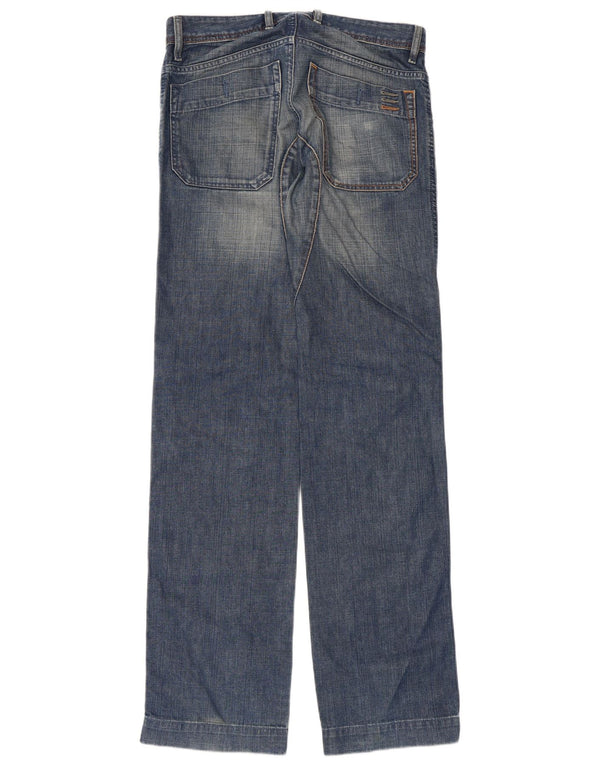 Diesel Straight Jeans til mænd W29 L35 Blå Bomuld