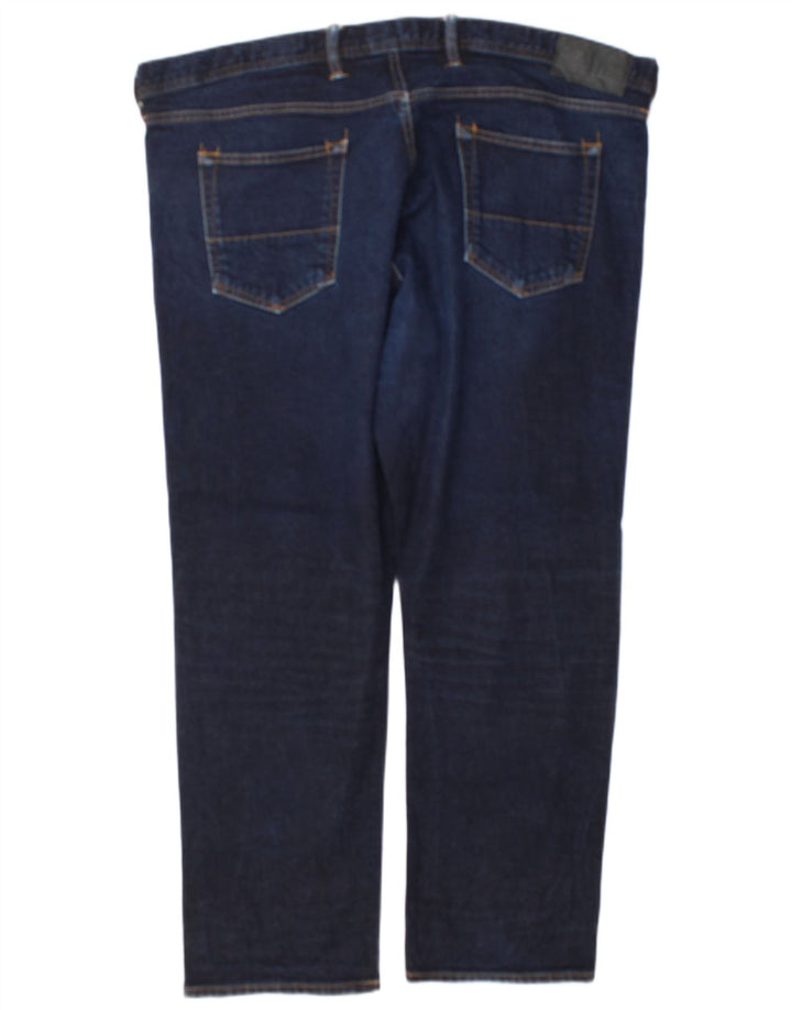 Marks & Spencer Straight Jeans til mænd W42 L29 Marineblå bomuld
