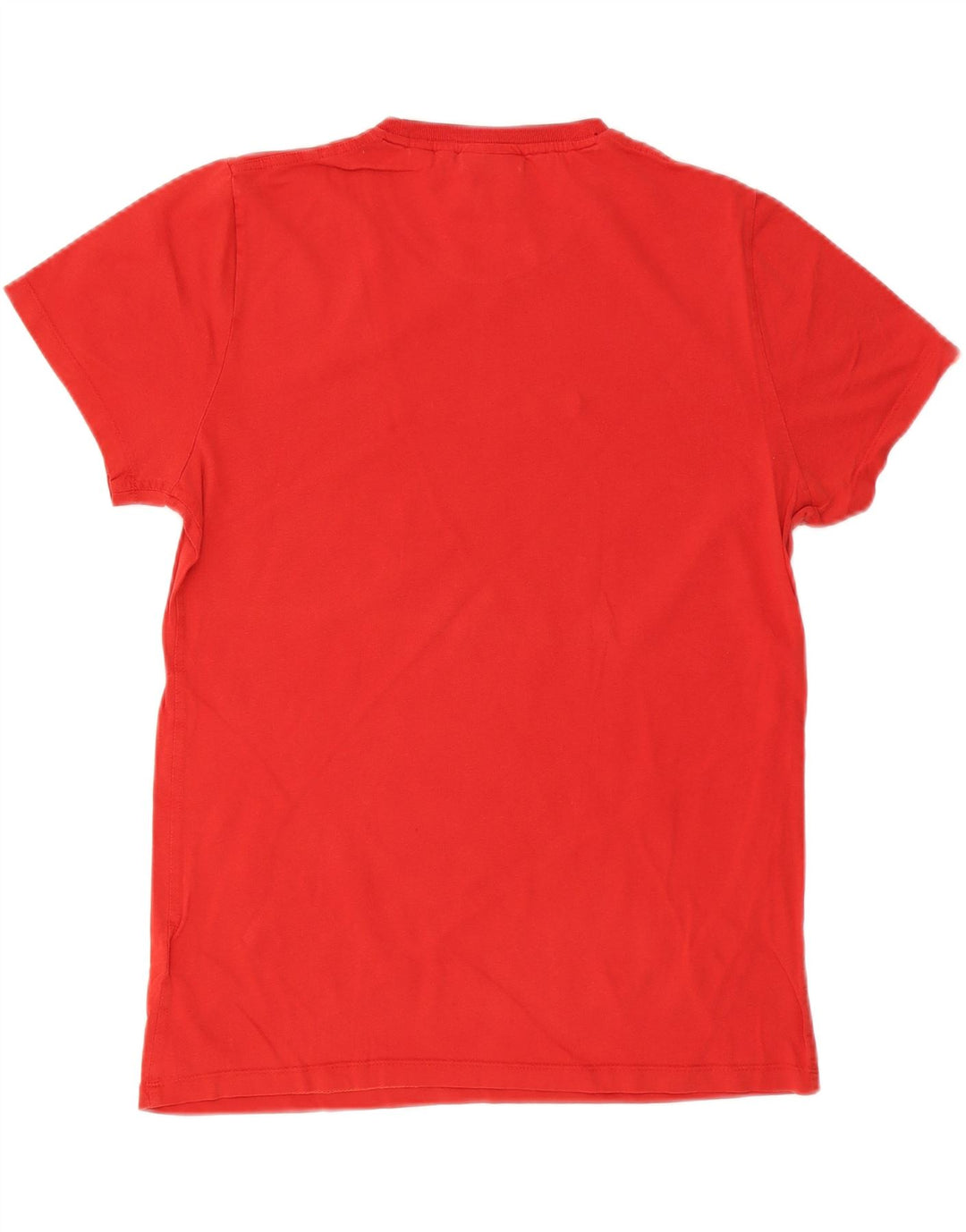 SUPERDRY Herre T-Shirt Top XL Rød Bomuld