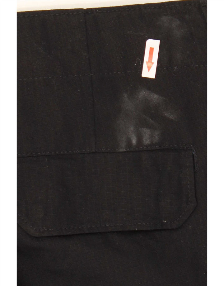 Dickies Straight Cargo bukser til mænd W38 L32 Sort bomuld