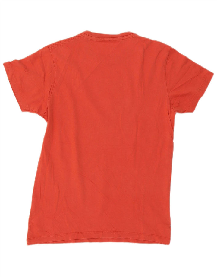 Jack & Jones Herre grafisk T-shirt Top Lille rød bomuld